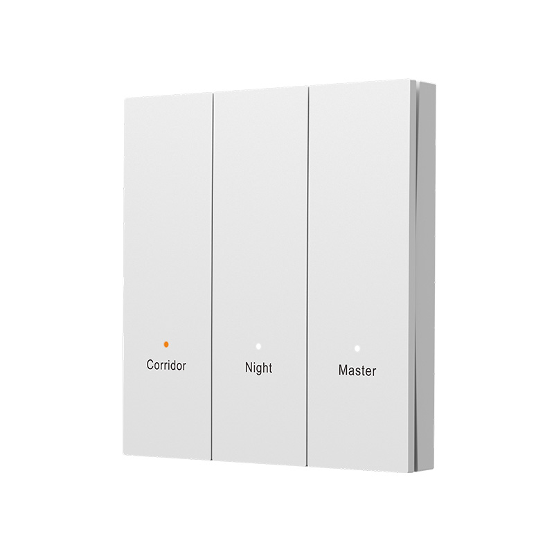  Knx interrupteur lumineux panneau en plastique 
