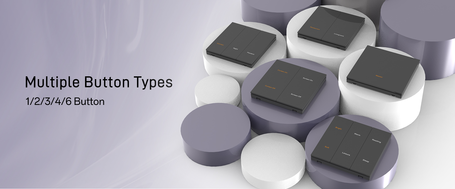 knx push button smart panel
